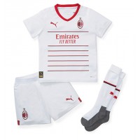 Dres AC Milan Rafael Leao #17 Gostujuci za djecu 2022-23 Kratak Rukav (+ kratke hlače)